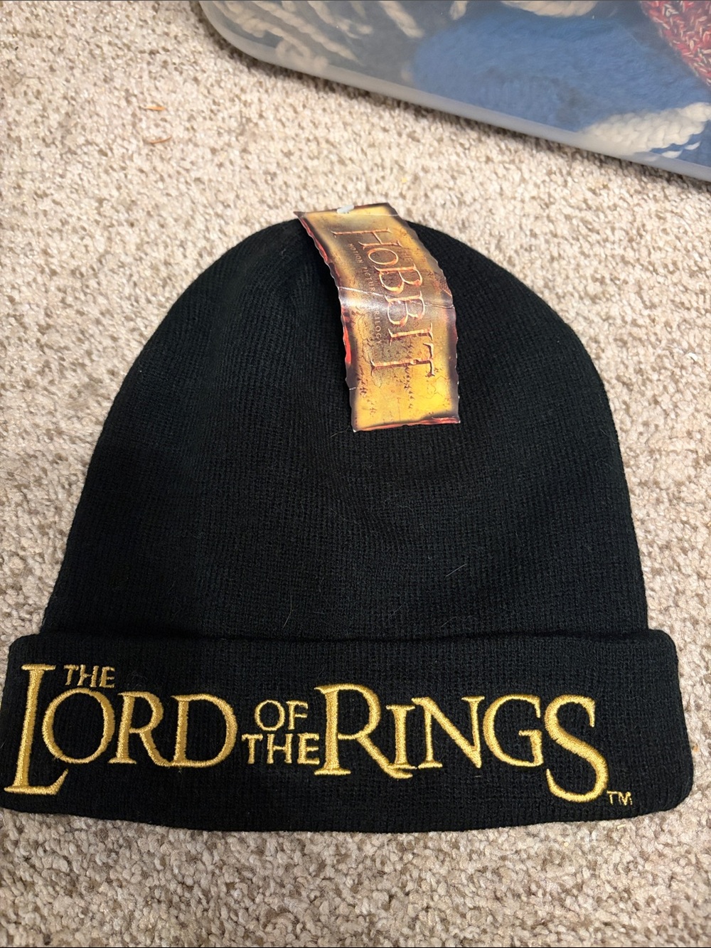 Black Lord of the Rings Beanie